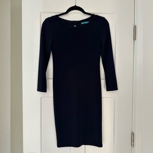 Alice + Olivia Kal Open Back Fitted Dress